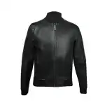 Leather Bomber Jacket